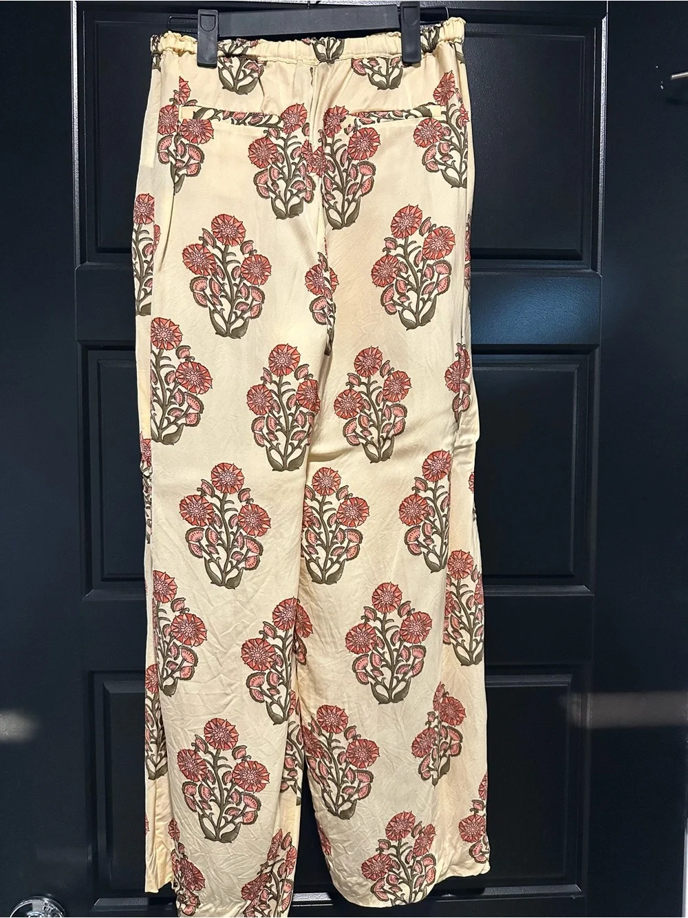J. Crew Floral Print, Wide Leg, Pull-On Pants, size XXS